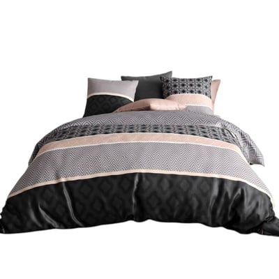 Housse couette + 2 taies Keha EDEN