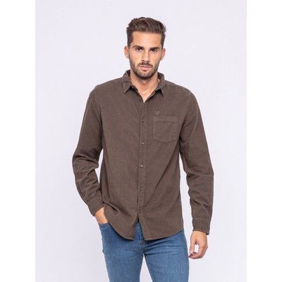 Chemise Manches Longues Pur Coton Velours Tresor RITCHIE