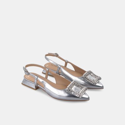 Chaussures plates en cuir à bout pointu ALMA EN PENA