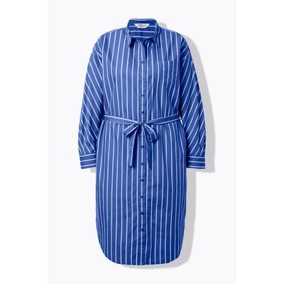 Robe-chemisier midi à rayures. Coupe oversize STUDIO UNTOLD