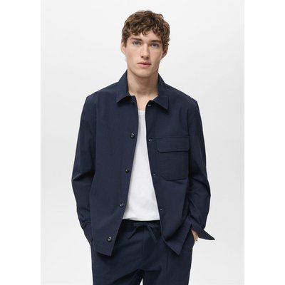Pantalon coton seersucker MANGO MAN