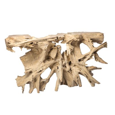 Console en racine de teck massif NOW'S HOME