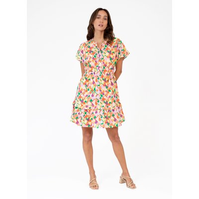 ROBE COURTE IMPRIMEE OUMALO AN'GE