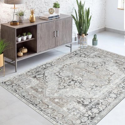 Tapis orient tissé en coton motif classique MARSA UN AMOUR DE TAPIS