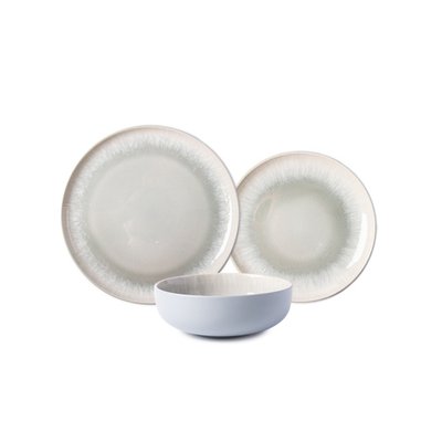 Service 18 pièces bleu - "Iris" LAGUIOLE CUISSON