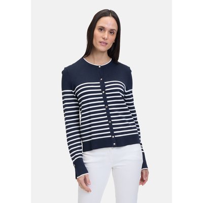 Cardigan en maille basique à rayures BETTY BARCLAY