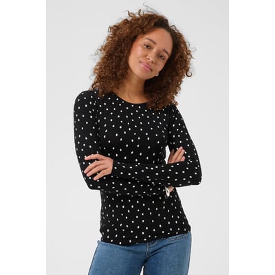 T-shirt manches longues coupe décontractée KAFFE