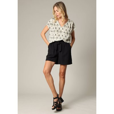 Blouse solia 100% viscose à la coupe ample avec imprimé SOLIA DEELUXE