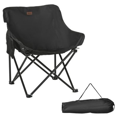 Chaise de camping pliable avec sac de transport OUTSUNNY