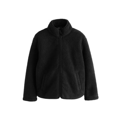 Veste zippée en polaire/peau lainée à poches NEXT