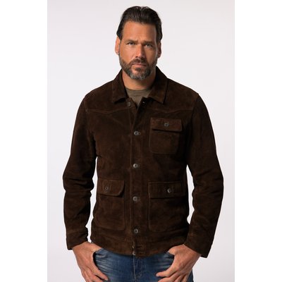 Veste en cuir, cuir suédé JP1880