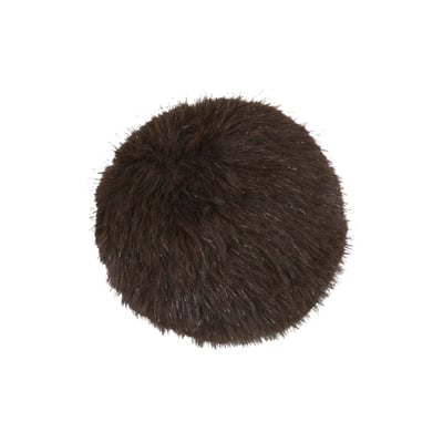 Coussin rond à poils longs LOVELY CASA