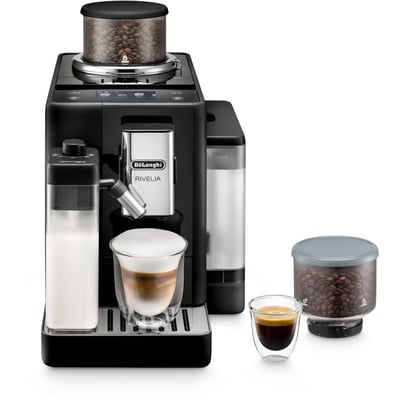 Expresso Broyeur FEB4455.B Rivelia Latte Noire DELONGHI