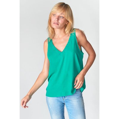 Besticktes Top mit V-Ausschnitt LE TEMPS DES CERISES