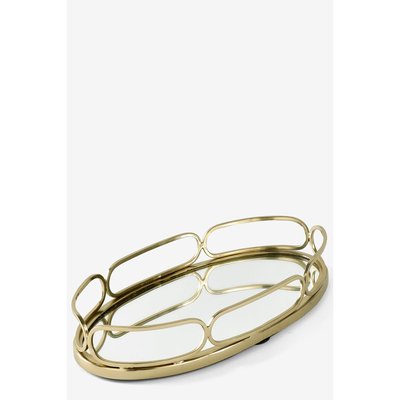 Plateau miroir oval NEXT