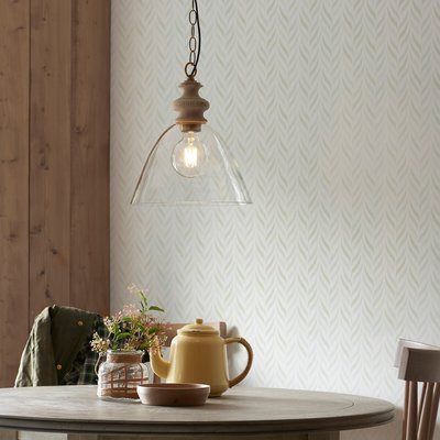 Clover 1 Pendant Light in Natural Ash SO'HOME