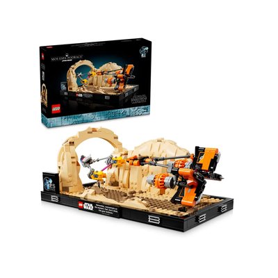 Star Wars Diorama de la course de podracers de Mos Espa LEGO