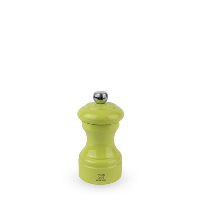 Moulin à sel manuel en bois laqué, pistache, 10 cm - 4' Bistro PEUGEOT