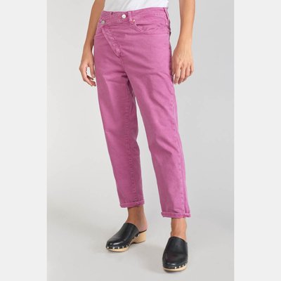 Jeans boyfit cosy, 7/8ème LE TEMPS DES CERISES