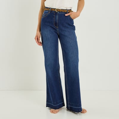 Jean flare RENO F02 GRAIN DE MALICE