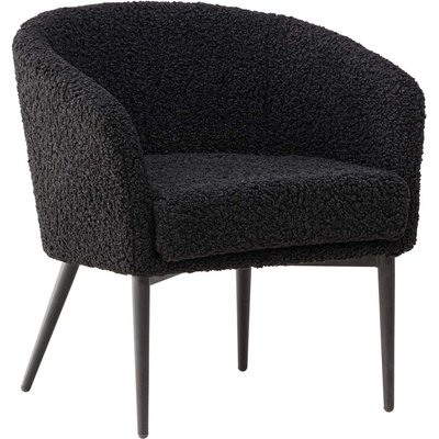Fauteuil en tissus teddy Fluffy VENTURE HOME
