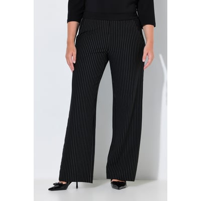 Pantalon à fines rayures argentées ULLA POPKEN