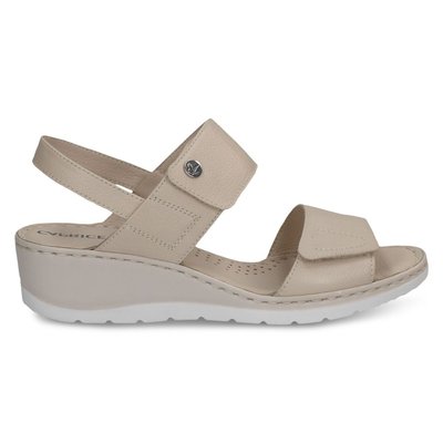 Sandale à talon en cuir CAPRICE