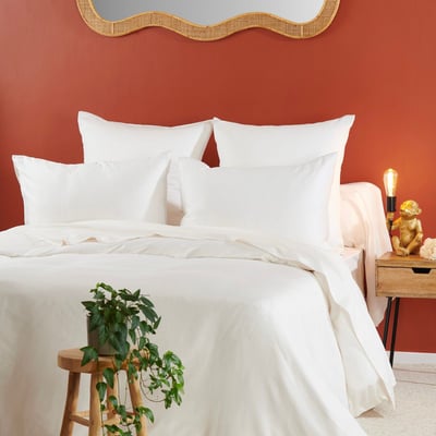 Drap Housse   Satin De Coton 80 Fils/cm² - DOUCE NUIT TRADITION DES VOSGES