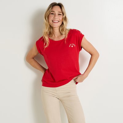 T-shirt col bateau GRAIN DE MALICE