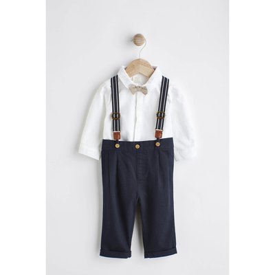Chemise pantalon et bretelles bébé, ensemble NEXT