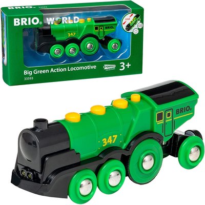 Locomotive Multifonctions verte BRIO