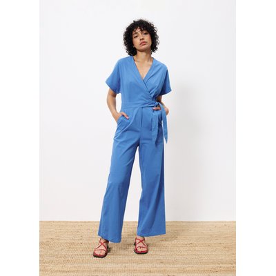 Combi-pantalon  en coton ADRIELLE FRNCH