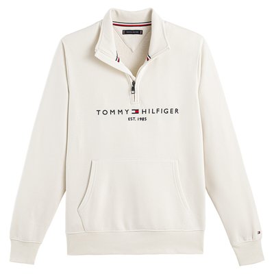 Sweatshirt mit Tommy-Logo, Troyer-Kragen TOMMY HILFIGER