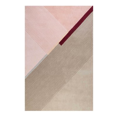 Tapis salon design moderne à motif géométrique , XAZ ESPRIT