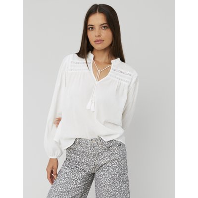 Blouse fluide en crépon BZB