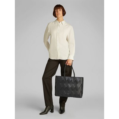 Sac tote bag effet tissé CALVIN KLEIN