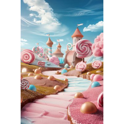 Tableau Mural Paysage Sucré ILLUSION CEANOTHE