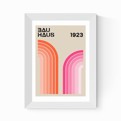 Bauhaus Rainbow Print EAST END PRINTS