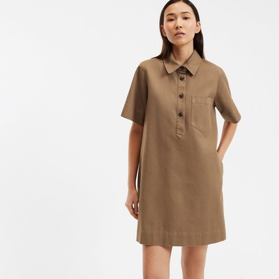 Robe courte en denim LA REDOUTE COLLECTIONS