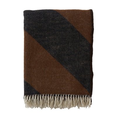 Plaid laine mérinos  Angle KLIPPAN