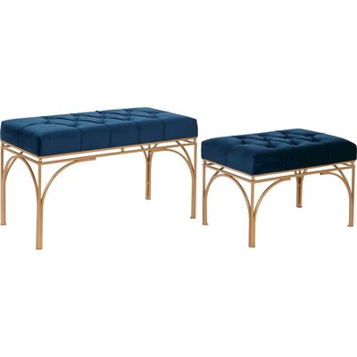 Banc en métal, (lot de 2) RECOLLECTION