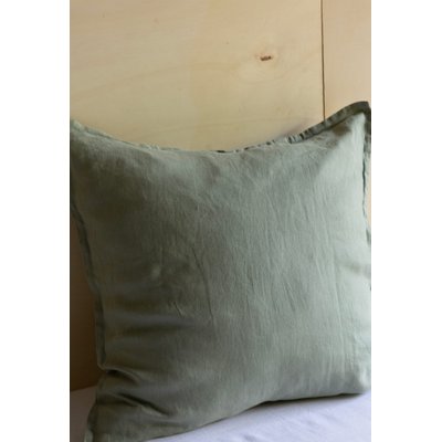 Taie d'oreiller en lin lavé uni, Les Essentiels GABRIELLE PARIS