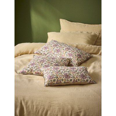 Housse de coussin fleuri indien CYRILLUS