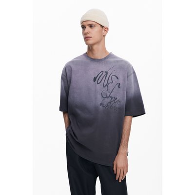 T-shirt dégradé gribouillis DESIGUAL