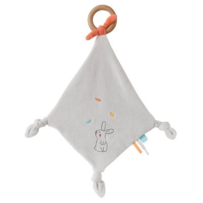 Doumou anneau de bois velours bio SUCRE D'ORGE