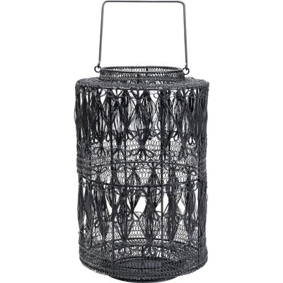 Lanterne Hayat noire 37cm KARE DESIGN