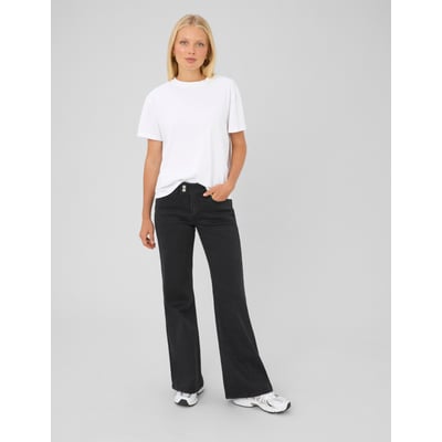 Jean flare taille haute BZB