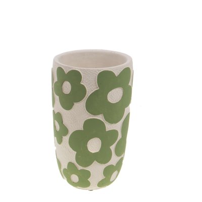 Vase ciment Marguerite AMADEUS