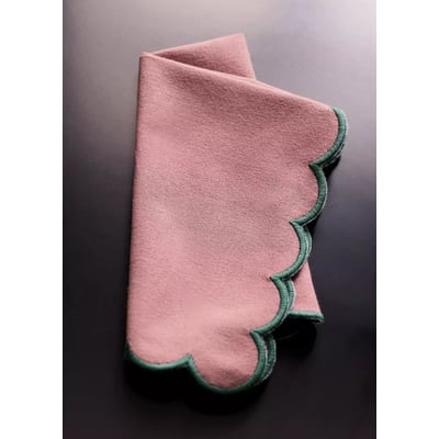 Lot de 2 serviettes de table coton MANGO HOME