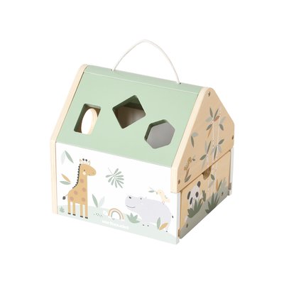 Maison des formes en bois VERTBAUDET